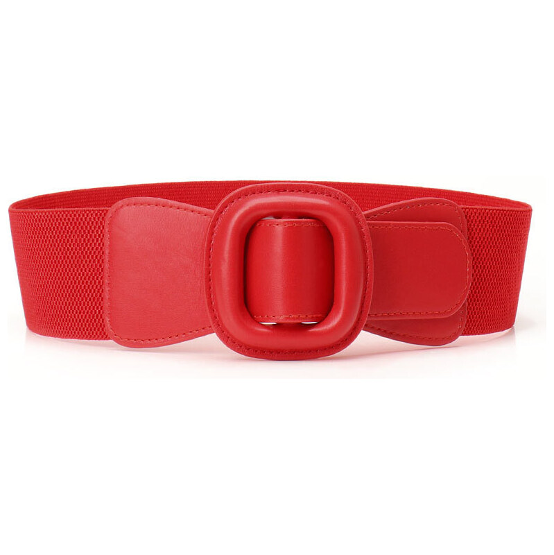 Lifestyle Dámsky strečový pružný opasok MERMET Červený 65230408