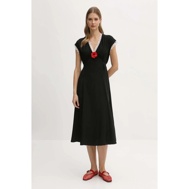 Viskózové šaty The Sleeper 65781600