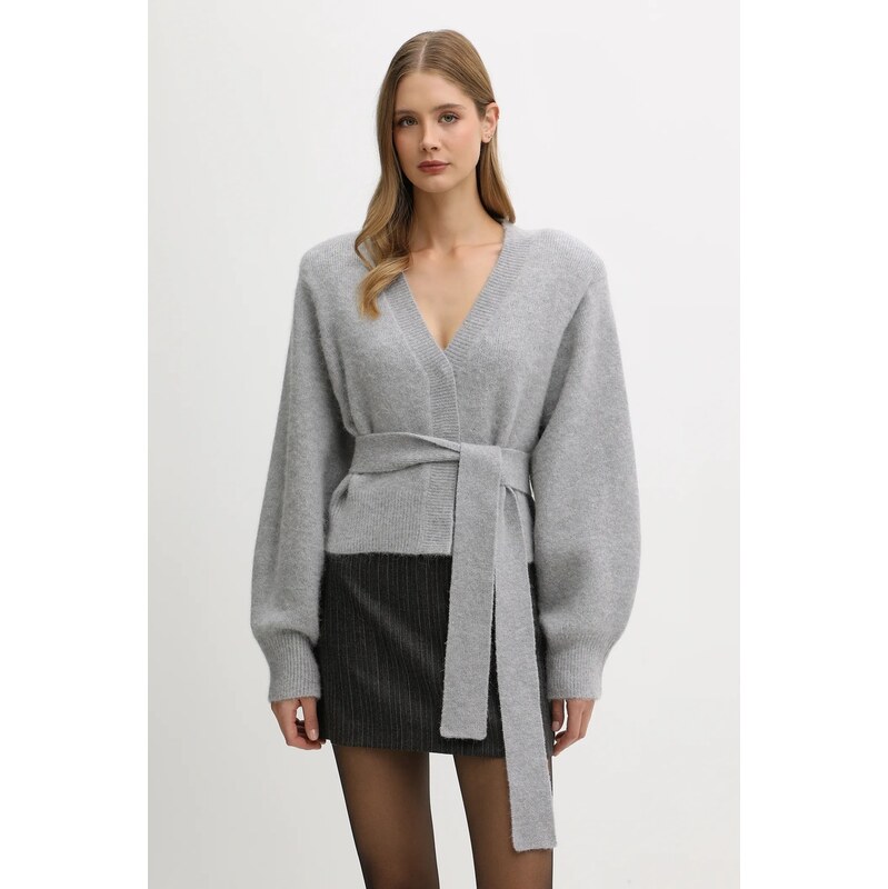Kardigan s prímesou vlny Rotate 65781630