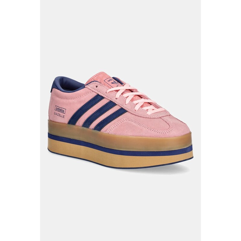 Semišové tenisky adidas Originals Gazelle Stack W 65781871