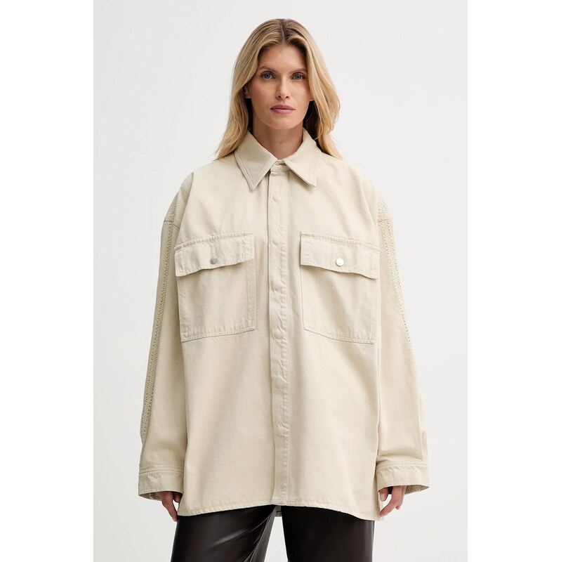 Rifľová košeľa Nanushka 65781999