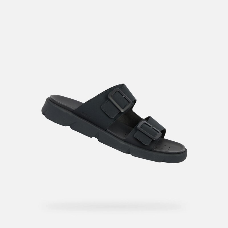 Black Mens Sandals Geox Xand 2S - Mens 65782079
