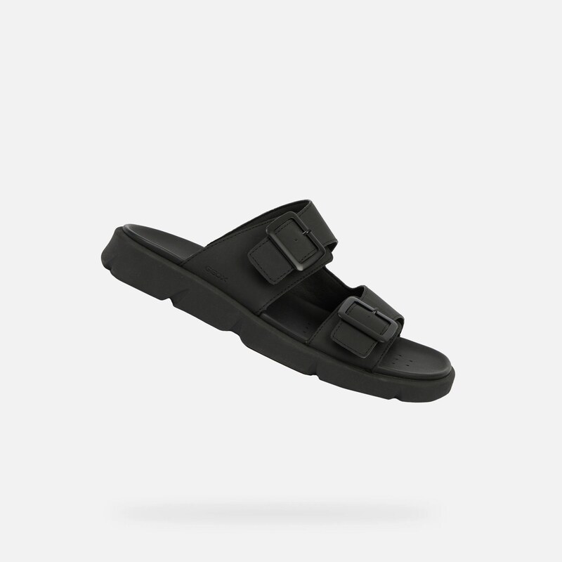 Black Mens Sandals Geox Xand 2S - Mens 65782083