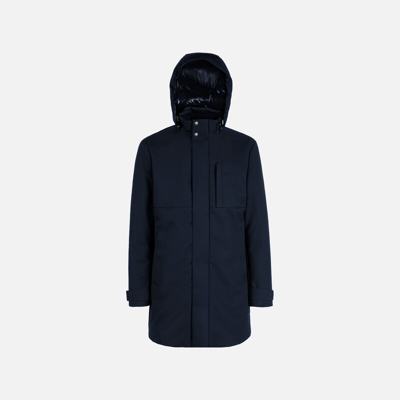 Geox Aerantis Mens Parka Navy Blue - Mens 65782200