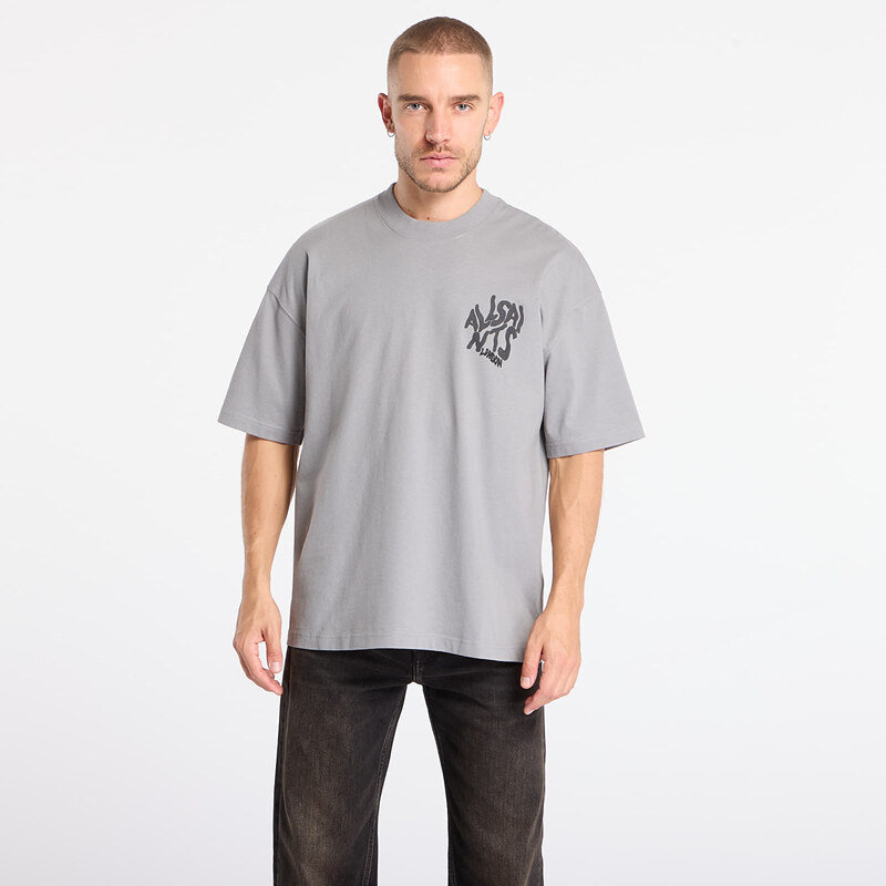 Tričko AllSaints Orlando Ss Crew March Grey S 65782307