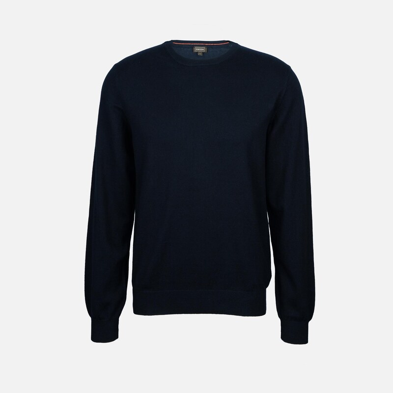 Dark Blue Mens Sweater Geox - Mens 65782203