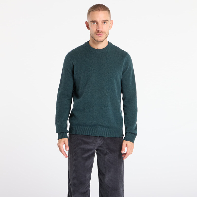 Sveter Samsøe Samsøe Isak Knit Sweater Green Gables M 65782344