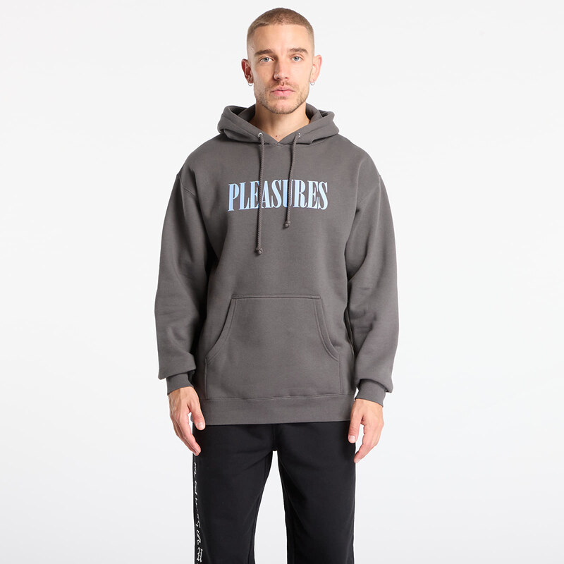 Mikina PLEASURES House Blend Hoodie Charcoal S 65782323