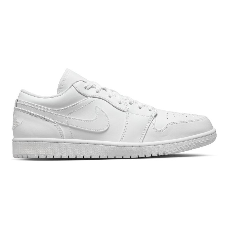 Air Jordan 1 Low Triple White - Pánske - Tenisky Jordan - Biele - 66356576