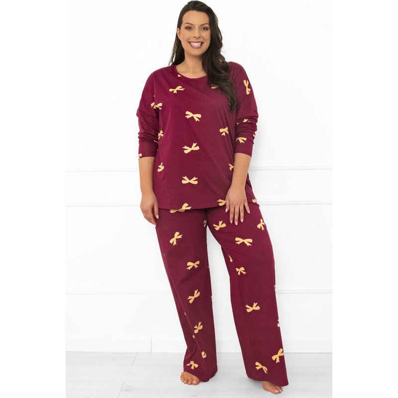 Italian Fashion dámske pyžamo Kwadro - bavlna 65846524