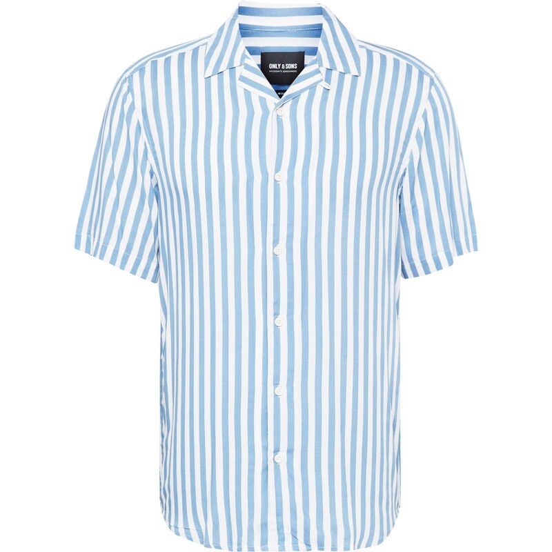 Only & Sons Košeľa Wayne modrá / biela 39375247