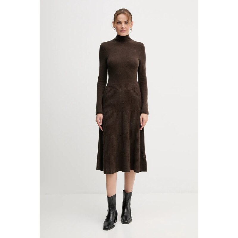 Vlnené šaty Tommy Hilfiger 66613943
