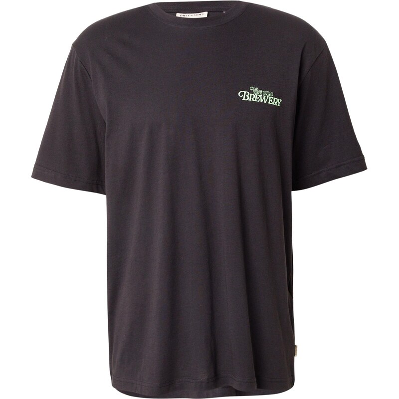 Only & Sons Tričko ONSFRED svetlozelená / čierna 65365727