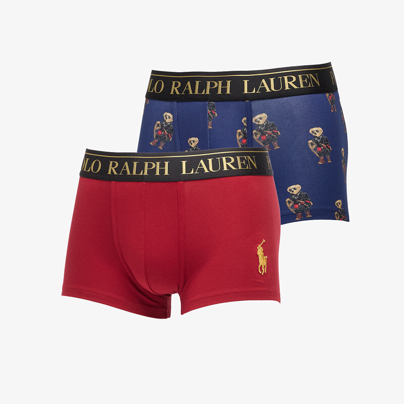 Boxerky Ralph Lauren Trunk Gb 2-Pack Trunk Multicolor M 65783963