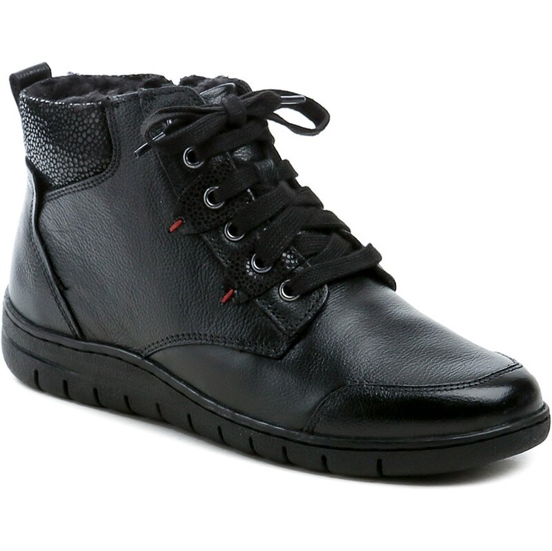 Wild R732-85 čierne dámske zimné topánky 65784228