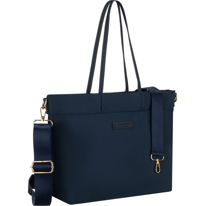 Peterson Dámska tmavomodrá shopper kabelka z polyesteru – ľahká, 65785201