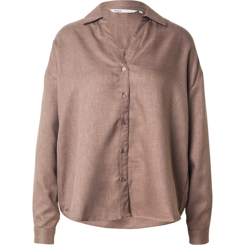 ONLY Blúzka HARRIET hnedá melírovaná 65892948