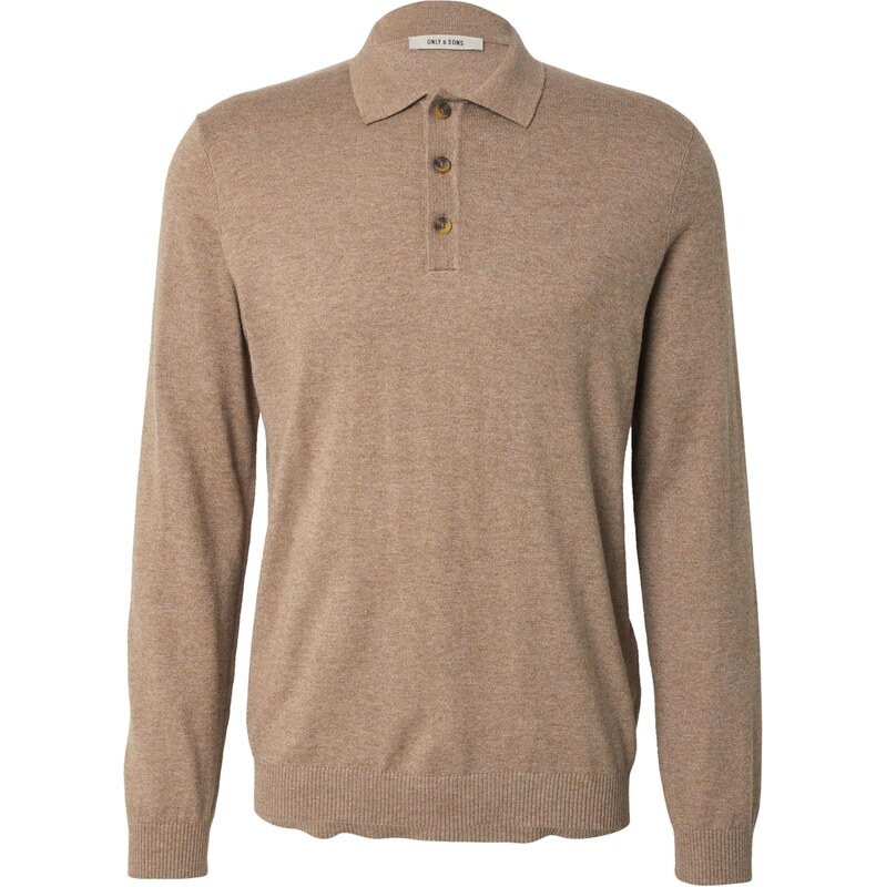 Only & Sons Sveter ONSLoui farba ťavej srsti 65861817