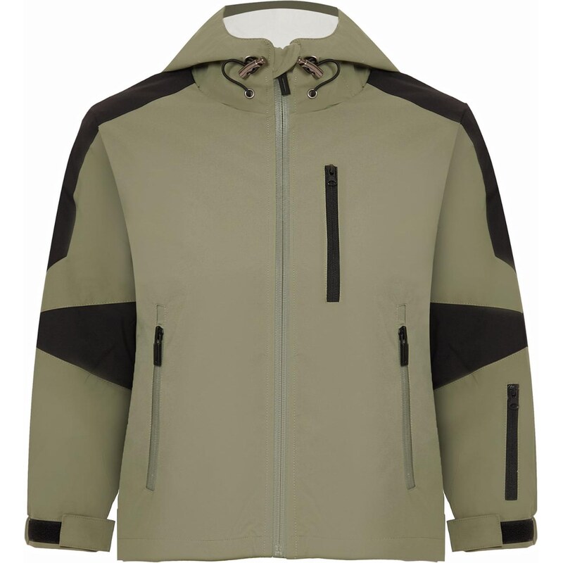 duilio Funkčná bunda kaki / čierna 65792203