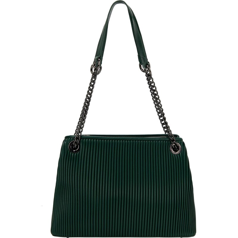 faina Kabelka na rameno tmavozelená 66140495