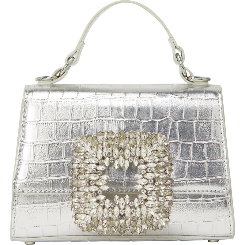 NAEMI Kabelka strieborná 65792853