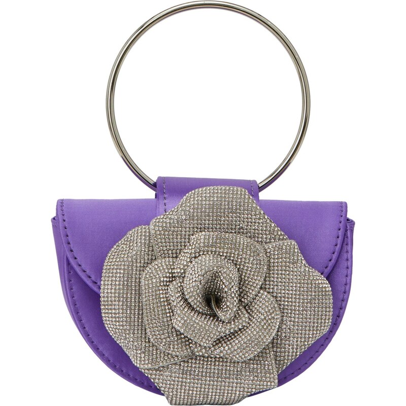 faina Kabelka sivá / modrofialová / priehľadná 66140167