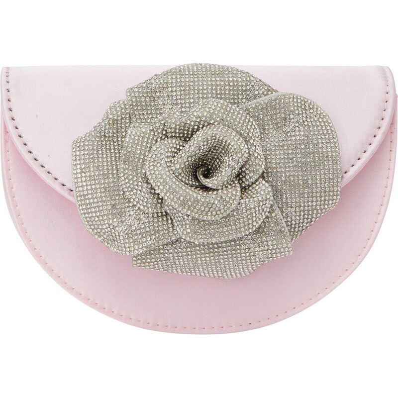 NAEMI Listová kabelka rosé / strieborná 65793056