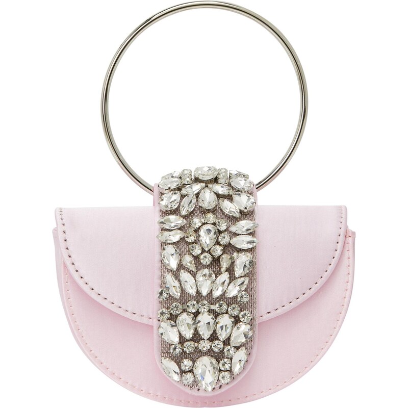 faina Taška cez rameno rosé / strieborná / priehľadná 66139840