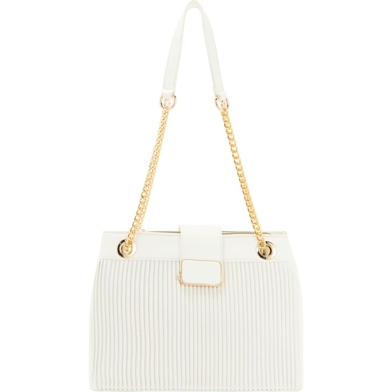 faina Kabelka na rameno zlatá / biela 66140104
