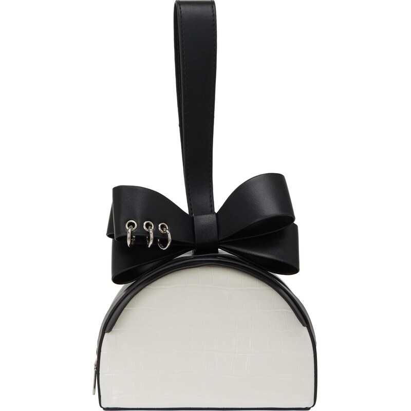 NAEMI Kabelka čierna / biela 65794189