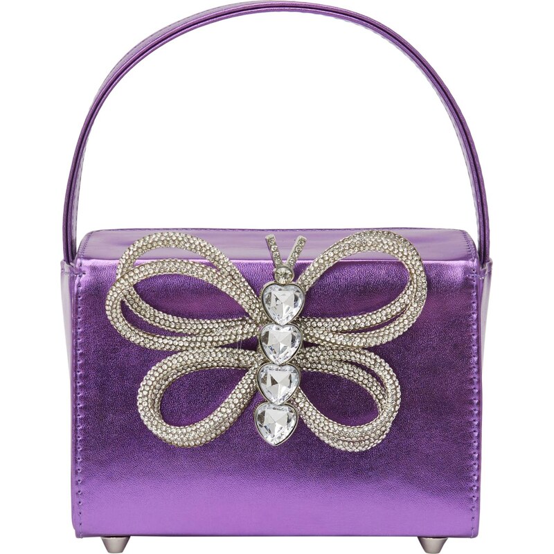 myMo at night Kabelka fialová / strieborná / priehľadná 66139838