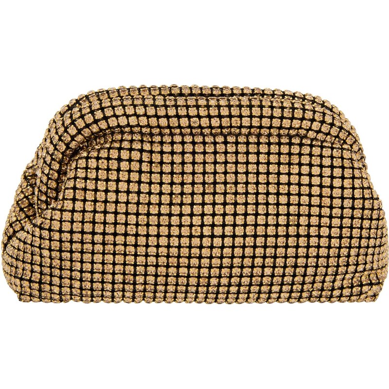 myMo at night Listová kabelka šampanské / zlatá / čierna 66139881