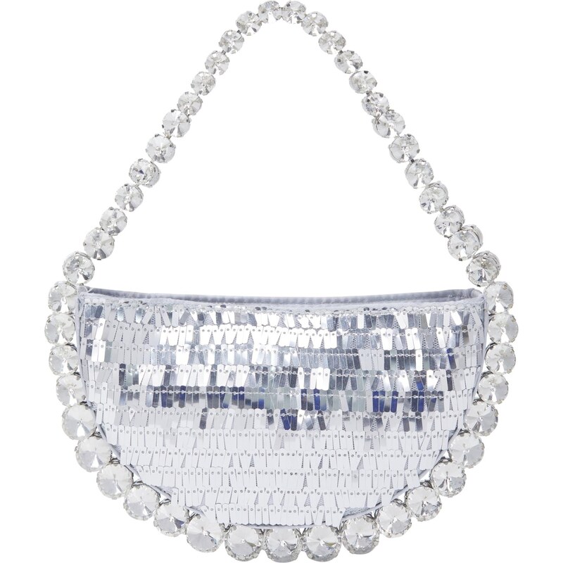 myMo at night Listová kabelka strieborná 66140143