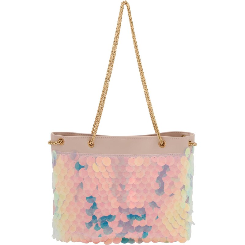 myMo at night Kabelka na rameno modrá / žltá / púdrová 66140092