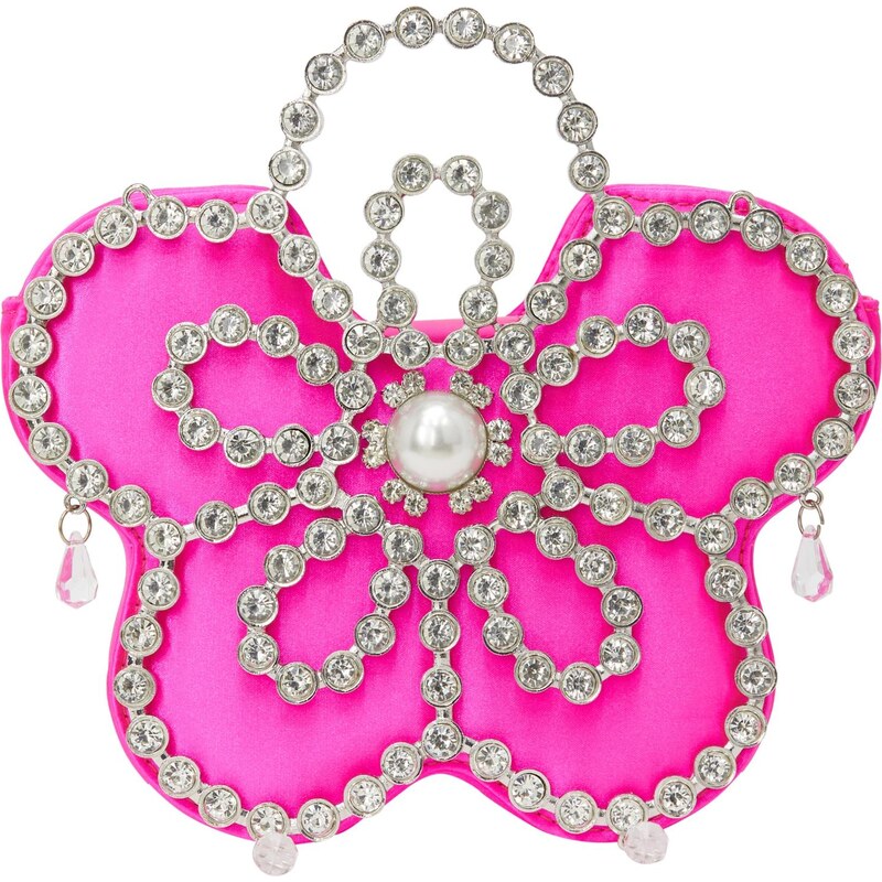 myMo at night Listová kabelka fuksia / strieborná 66140366