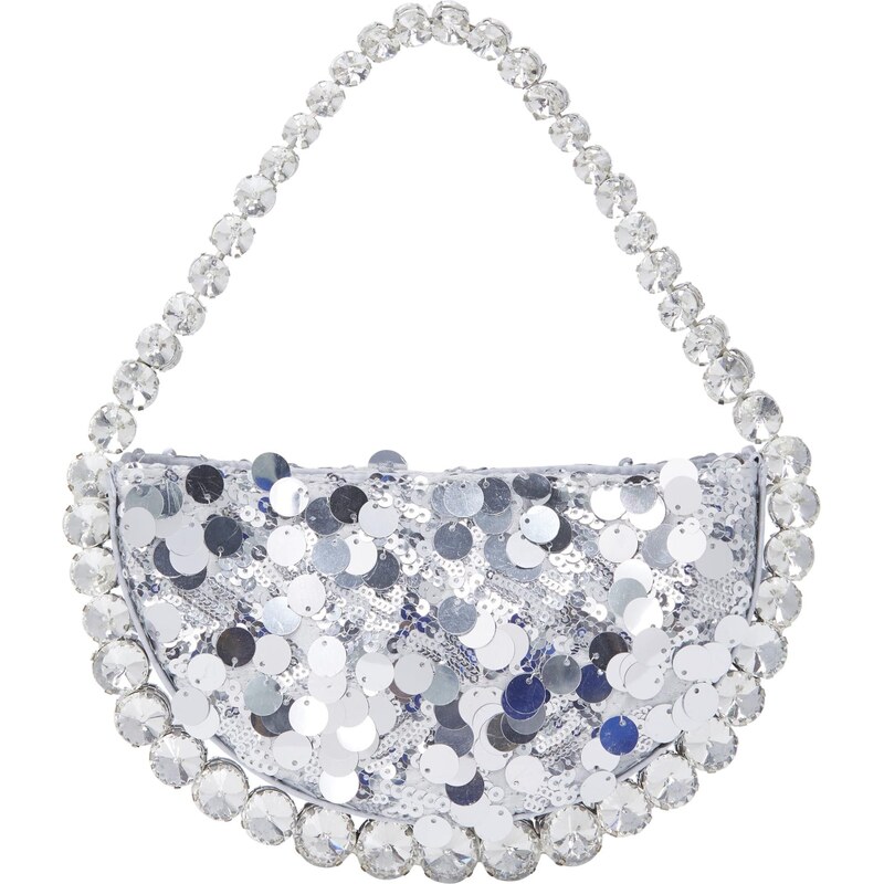 myMo at night Listová kabelka strieborná 66140244