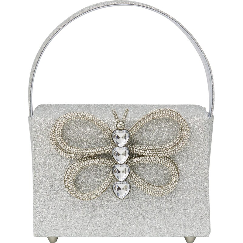 myMo at night Listová kabelka strieborná / priehľadná 66141621