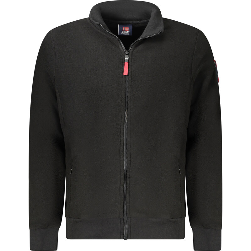 Perfektná Pánska Mikina na zips NORWAY 1963 Čierna 66011686