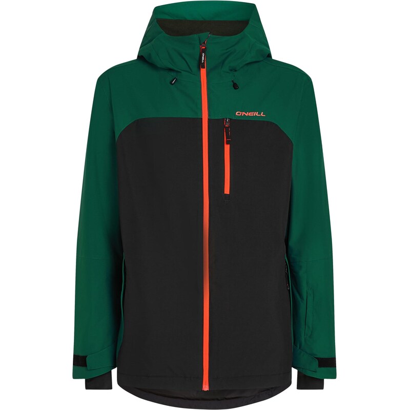 ONEILL Športová bunda zelená / oranžová / čierna 65794692