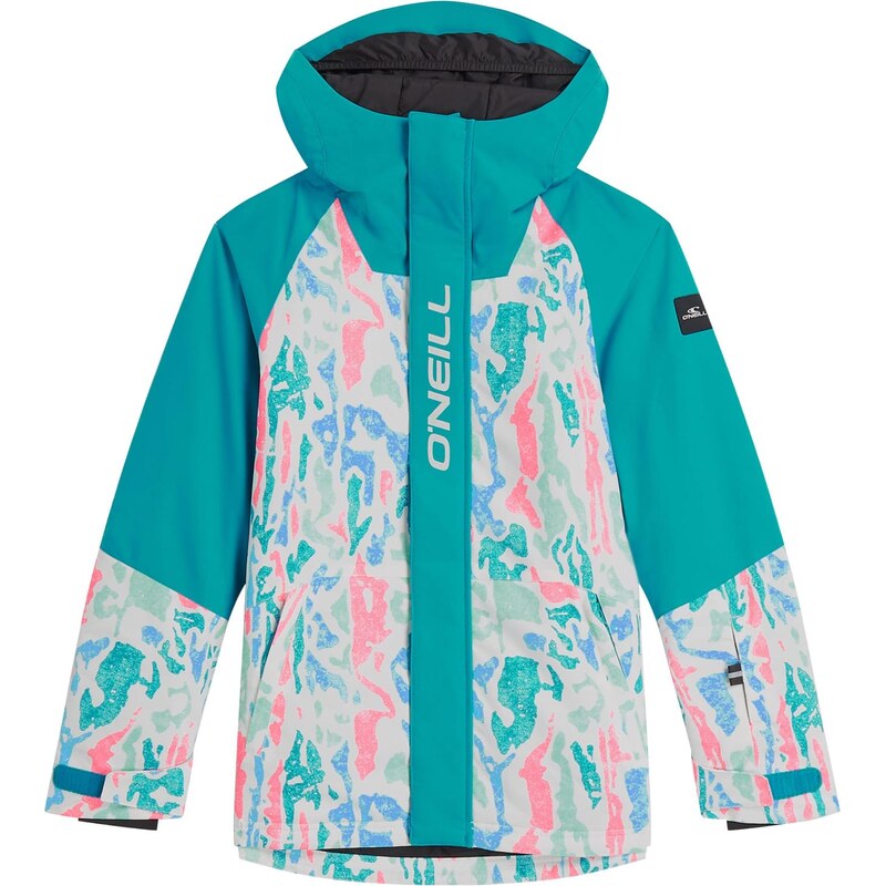 ONEILL Outdoorová bunda modrá / sivá / zelená / ružová 65794718