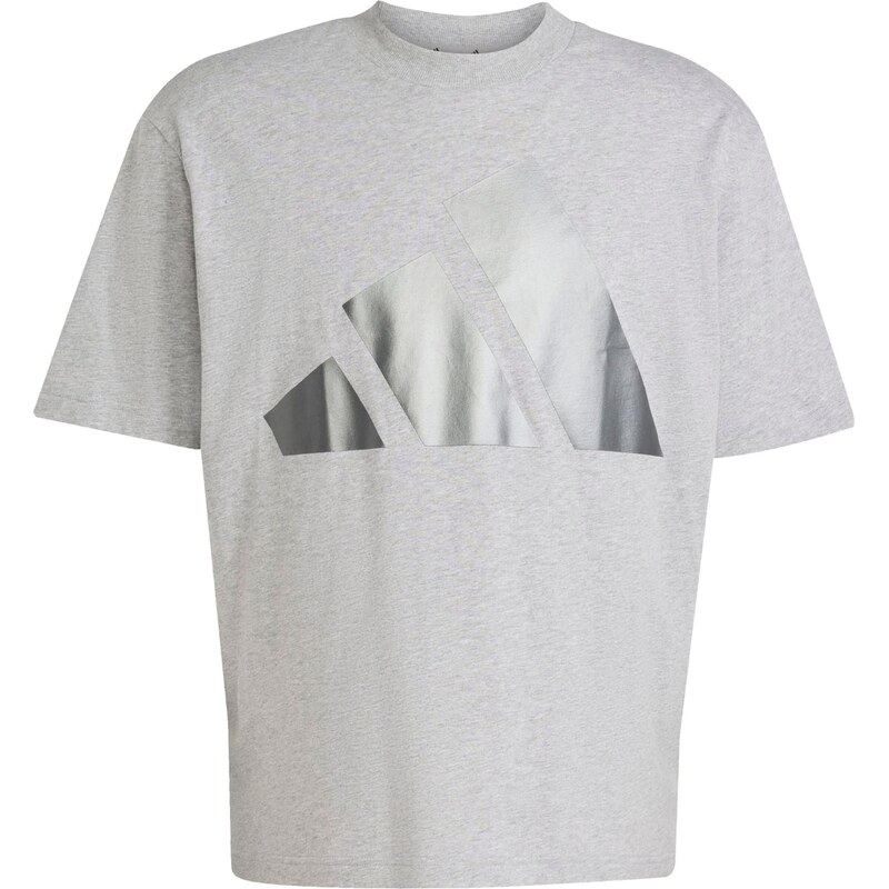 ADIDAS SPORTSWEAR Funkčné tričko ESS striebornosivá / sivá melírovaná 65796474