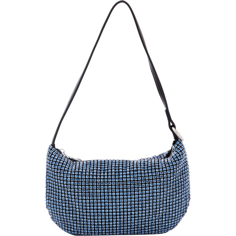 NAEMI Kabelka na rameno azúrová / čierna 65791802
