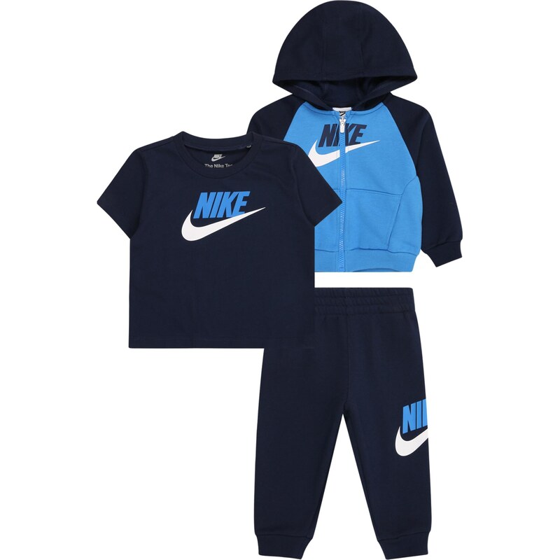 Nike Sportswear Joggingová súprava námornícka modrá / azúrová / biela 65796666
