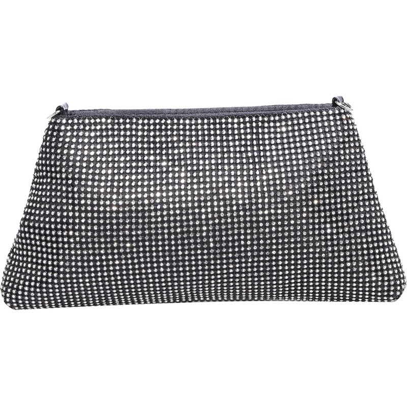 NAEMI Listová kabelka čierna / strieborná 65791881