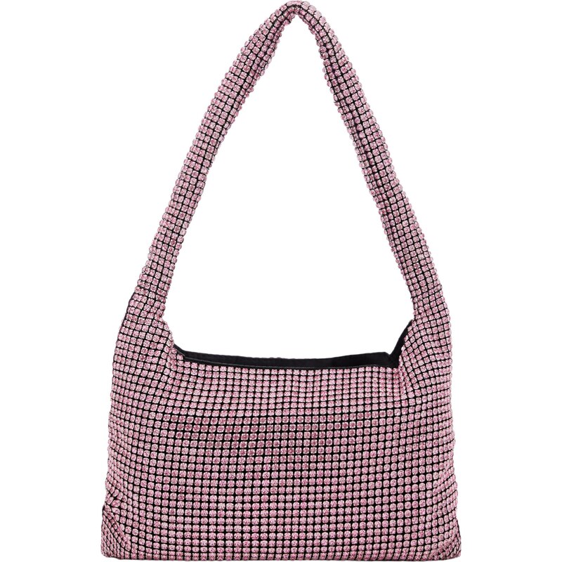 NAEMI Kabelka na rameno ružová / čierna 65791854