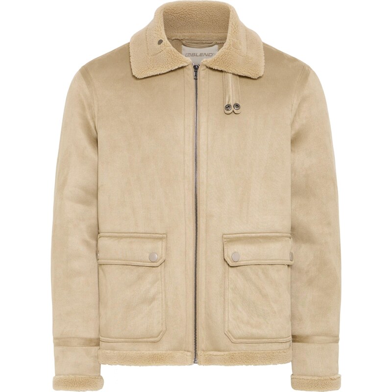 BLEND Prechodná bunda BHFISCHER béžová 65796694