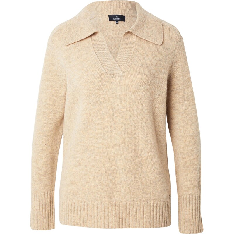 monari Sveter svetlohnedá 65796775