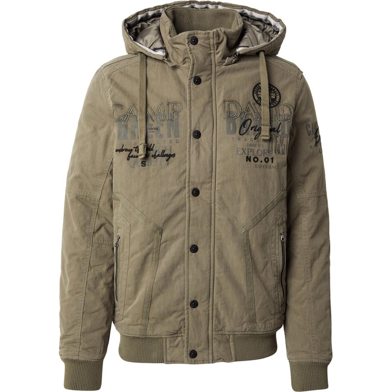 CAMP DAVID Prechodná bunda kaki 65896534