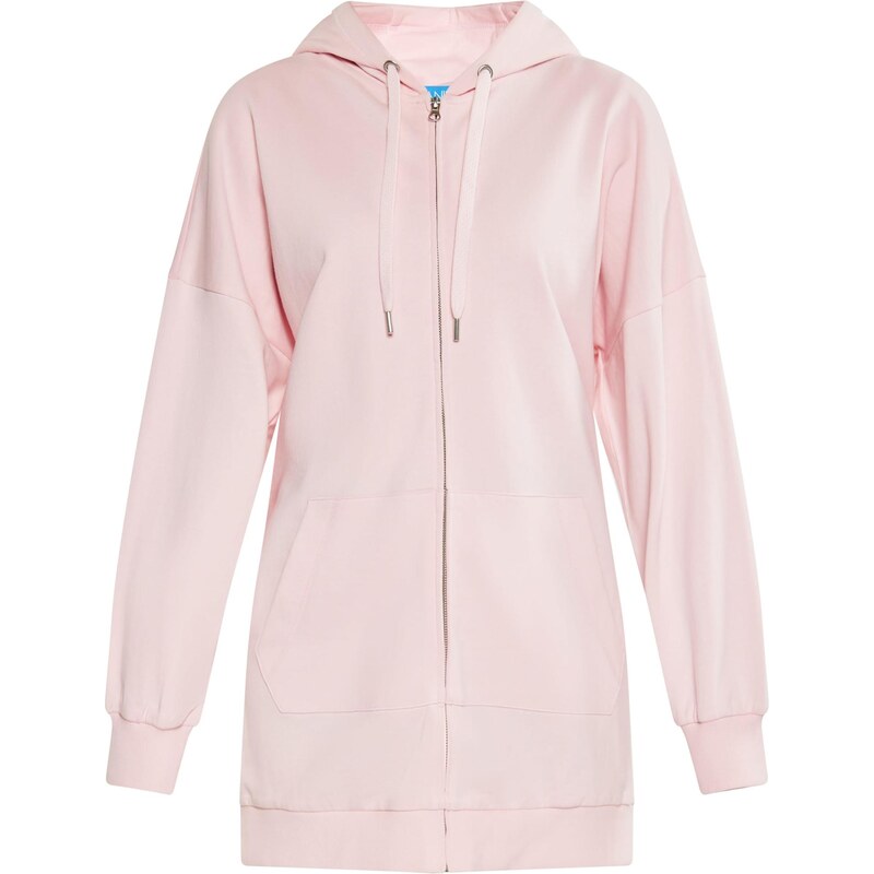 SANIKA Tepláková bunda pastelovo ružová 65792099