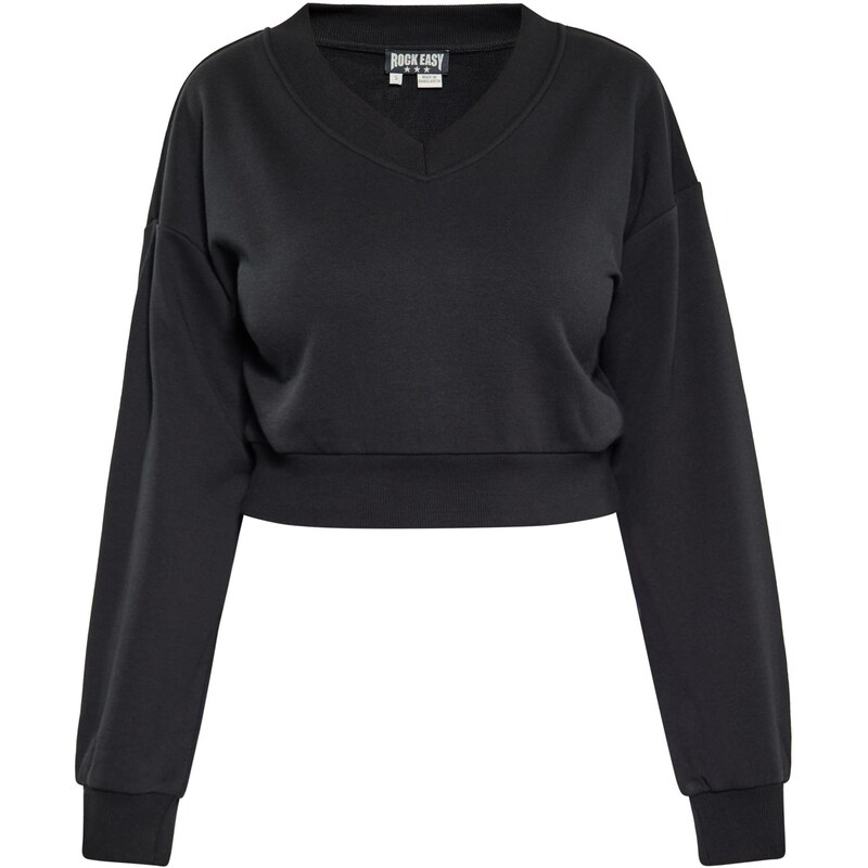 ROCKEASY Mikina čierna 65792106